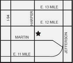 Mobility Plus Rehab Services, St Clair Shores MI Physical Therapy Location Map